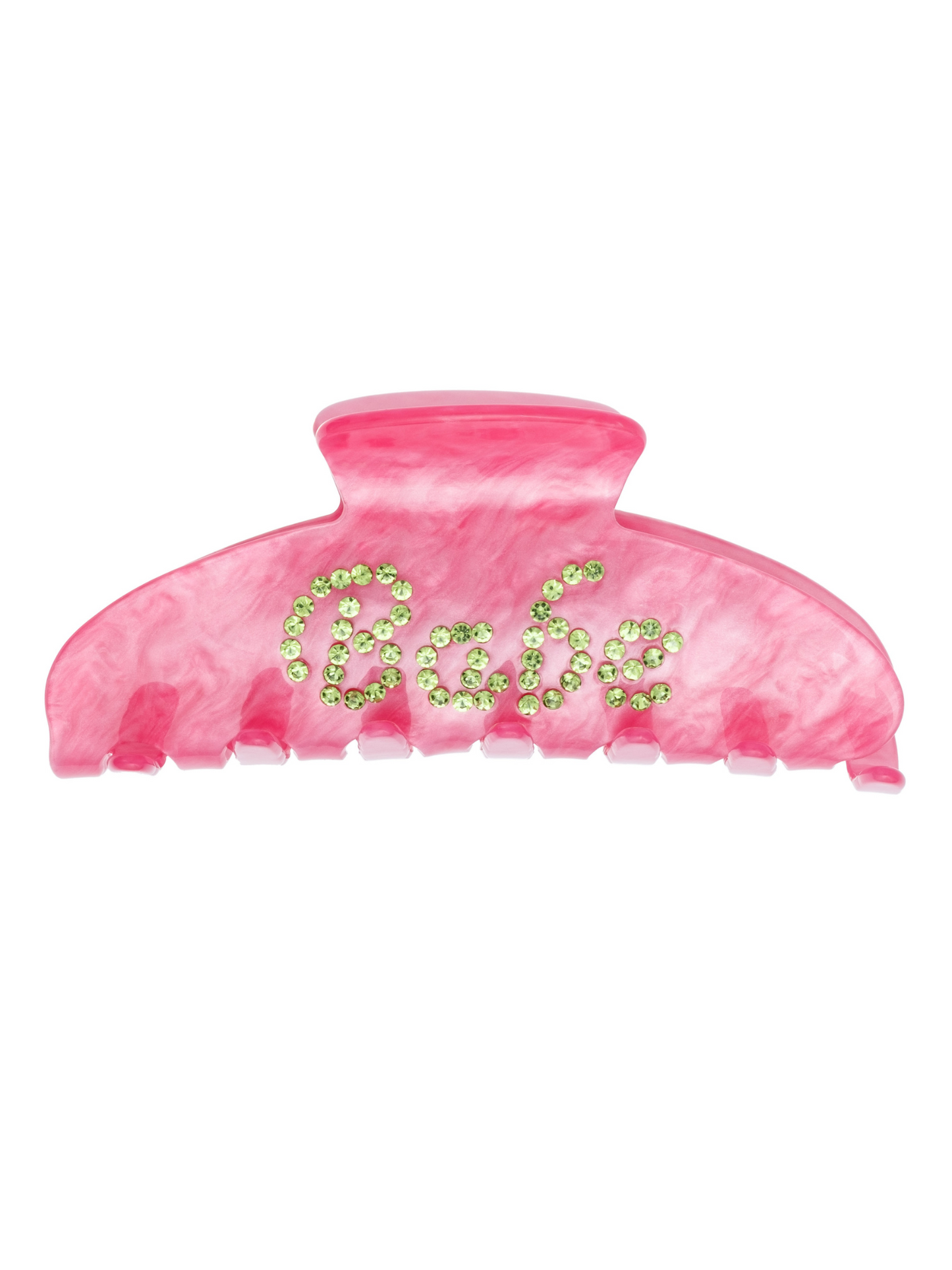 Text Hair Claw
