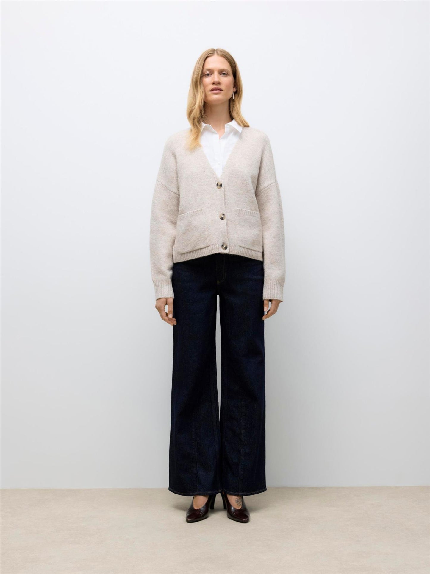 Gemma v-neck knit cardigan