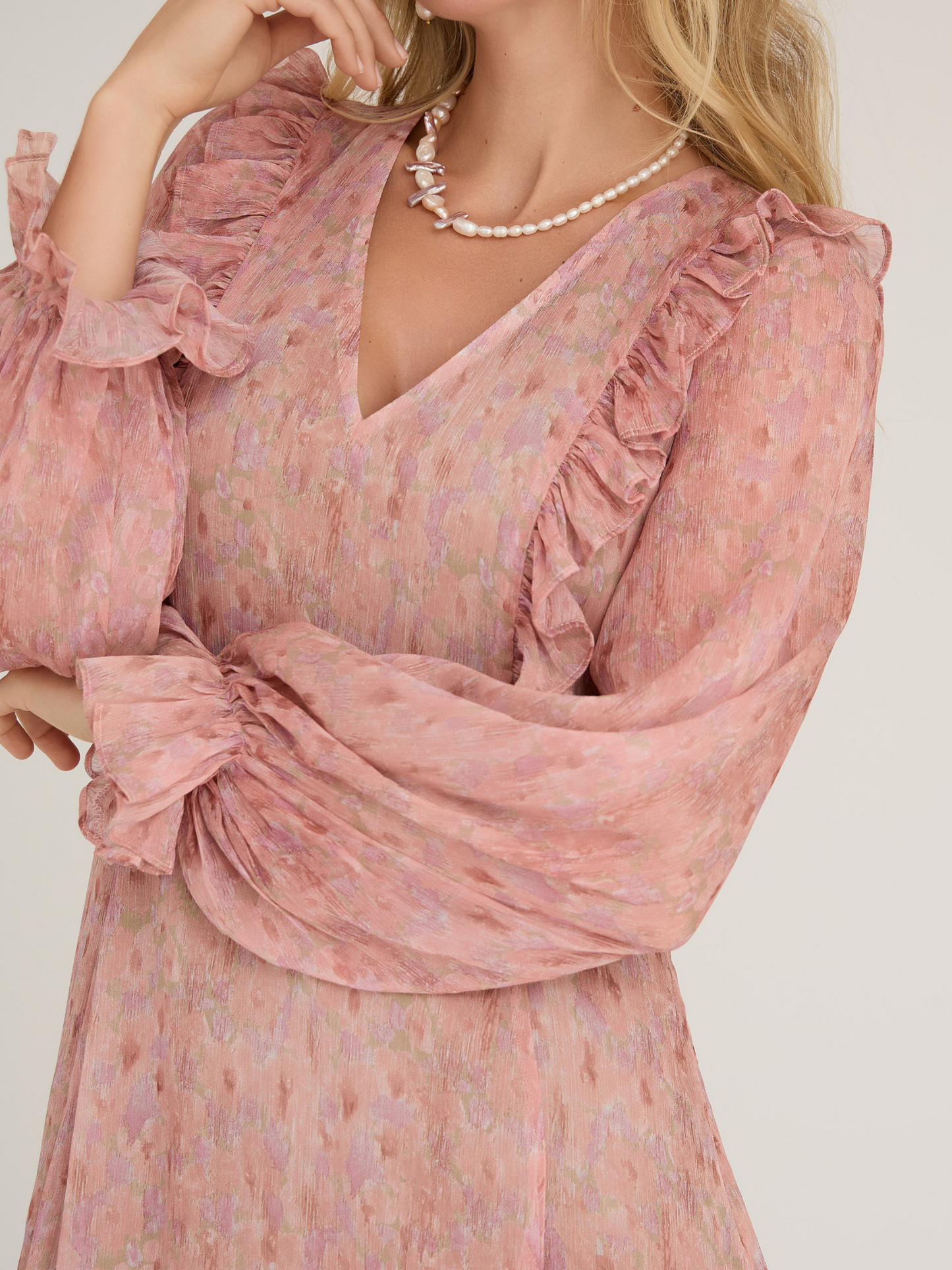 Flounce dress