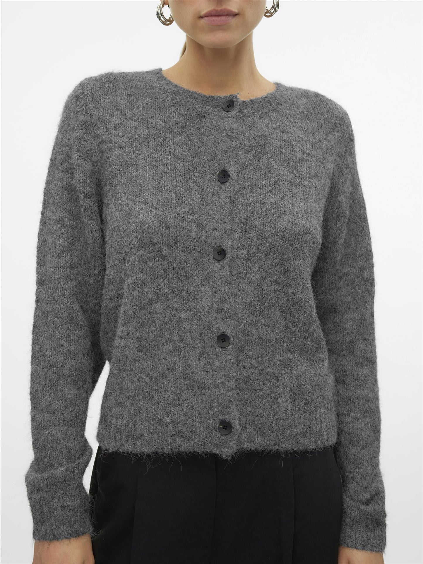 Novah o-neck button cardigan