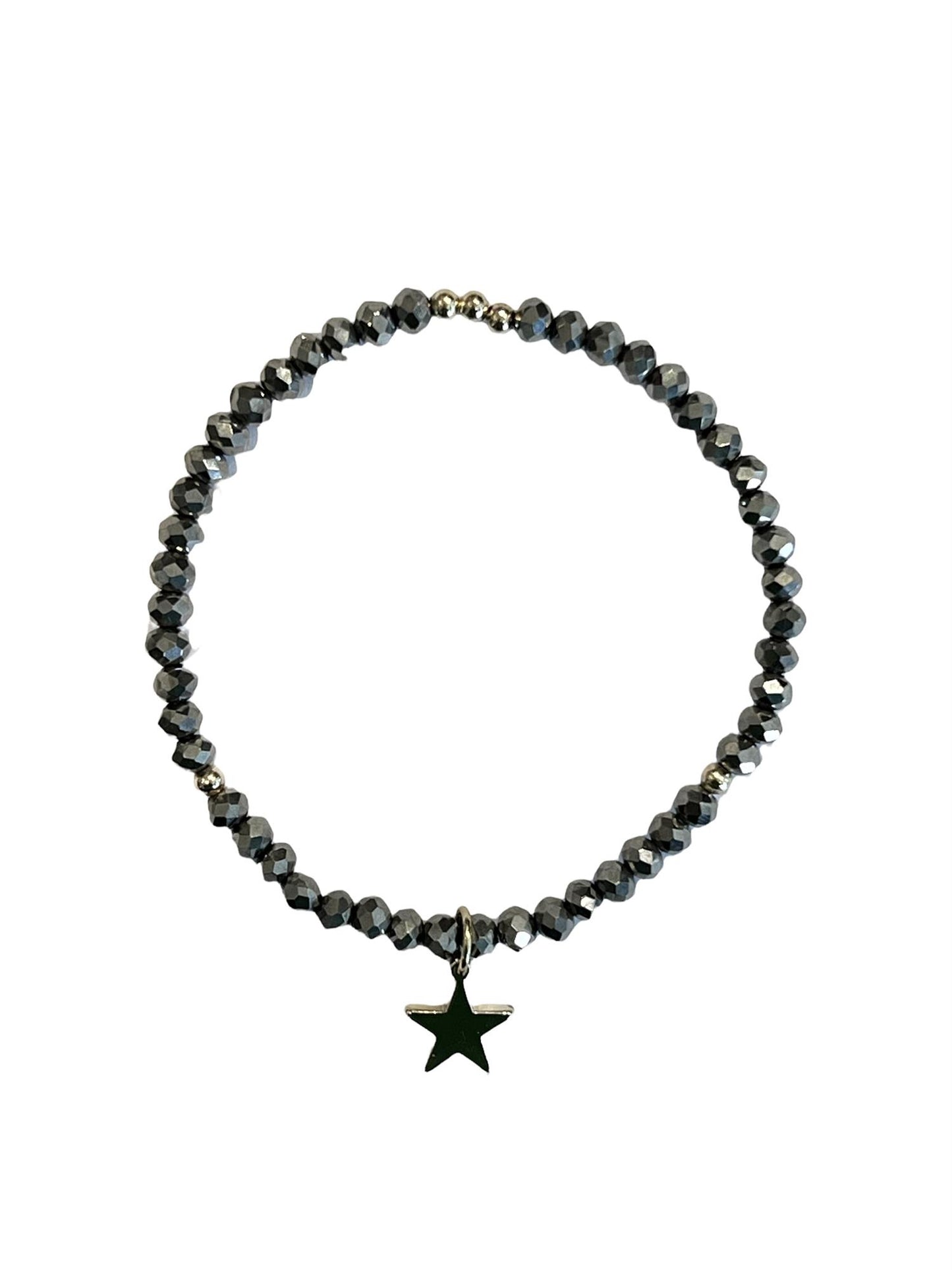 Crystal Bead Bracelet 4 mm
