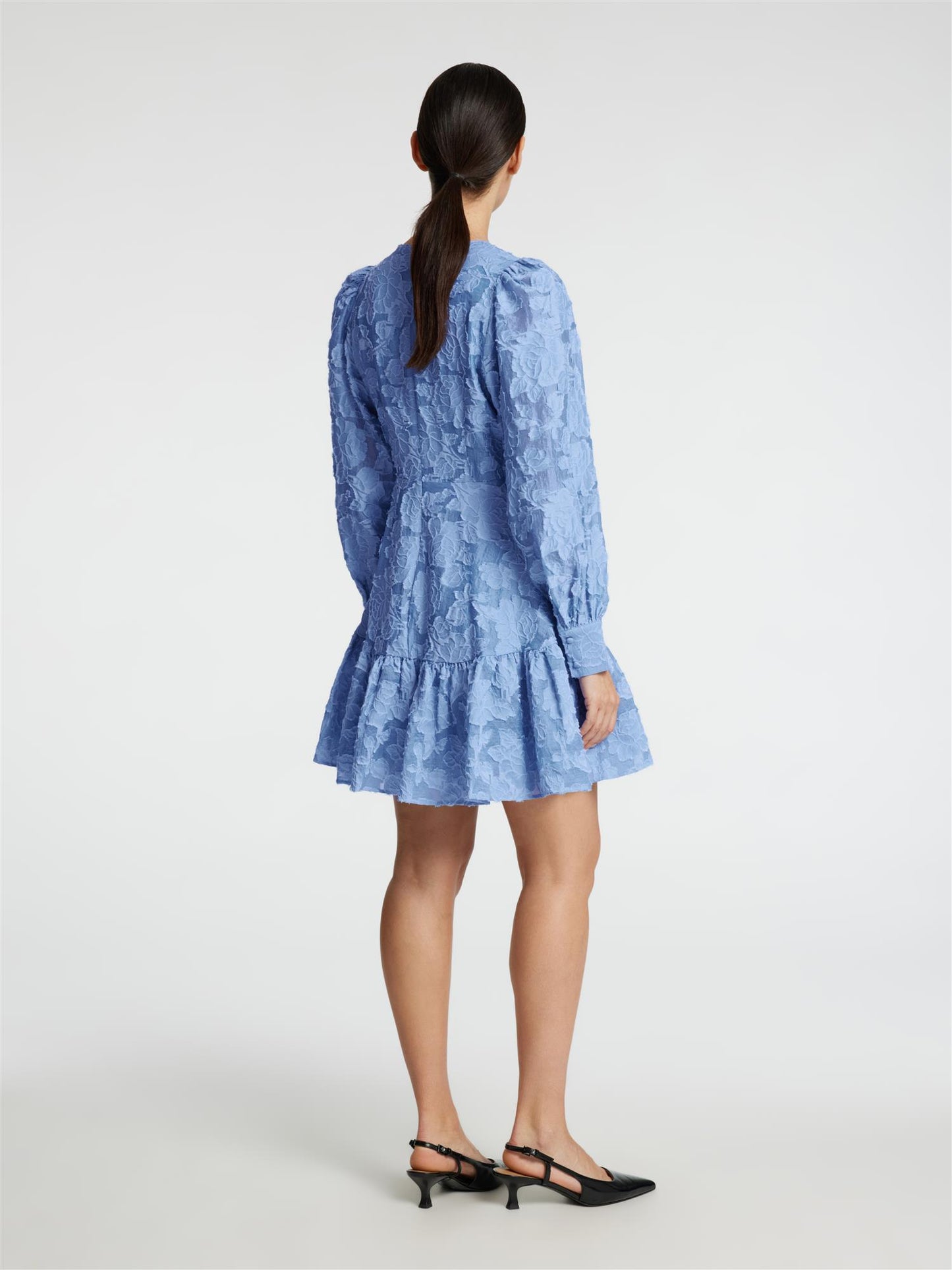 Callie-Sadie short V-neck dress