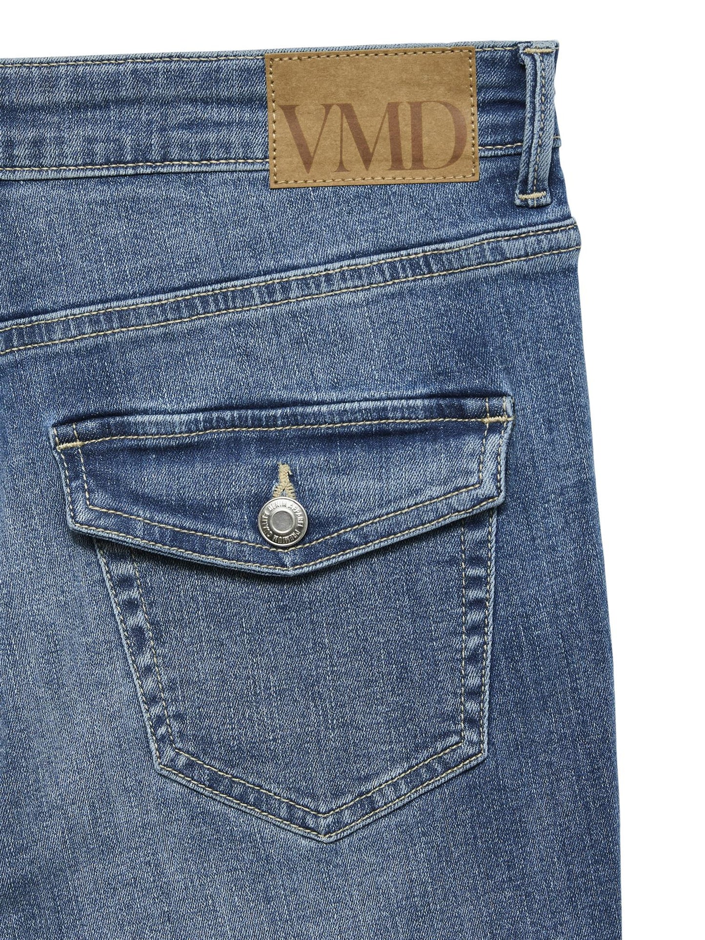 Flash flared pocket jeans