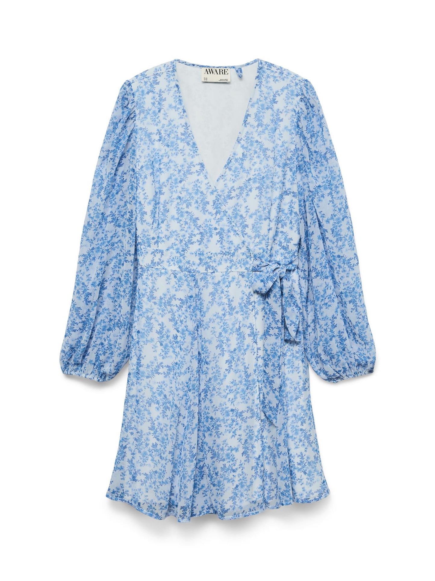 Audora short wrap dress