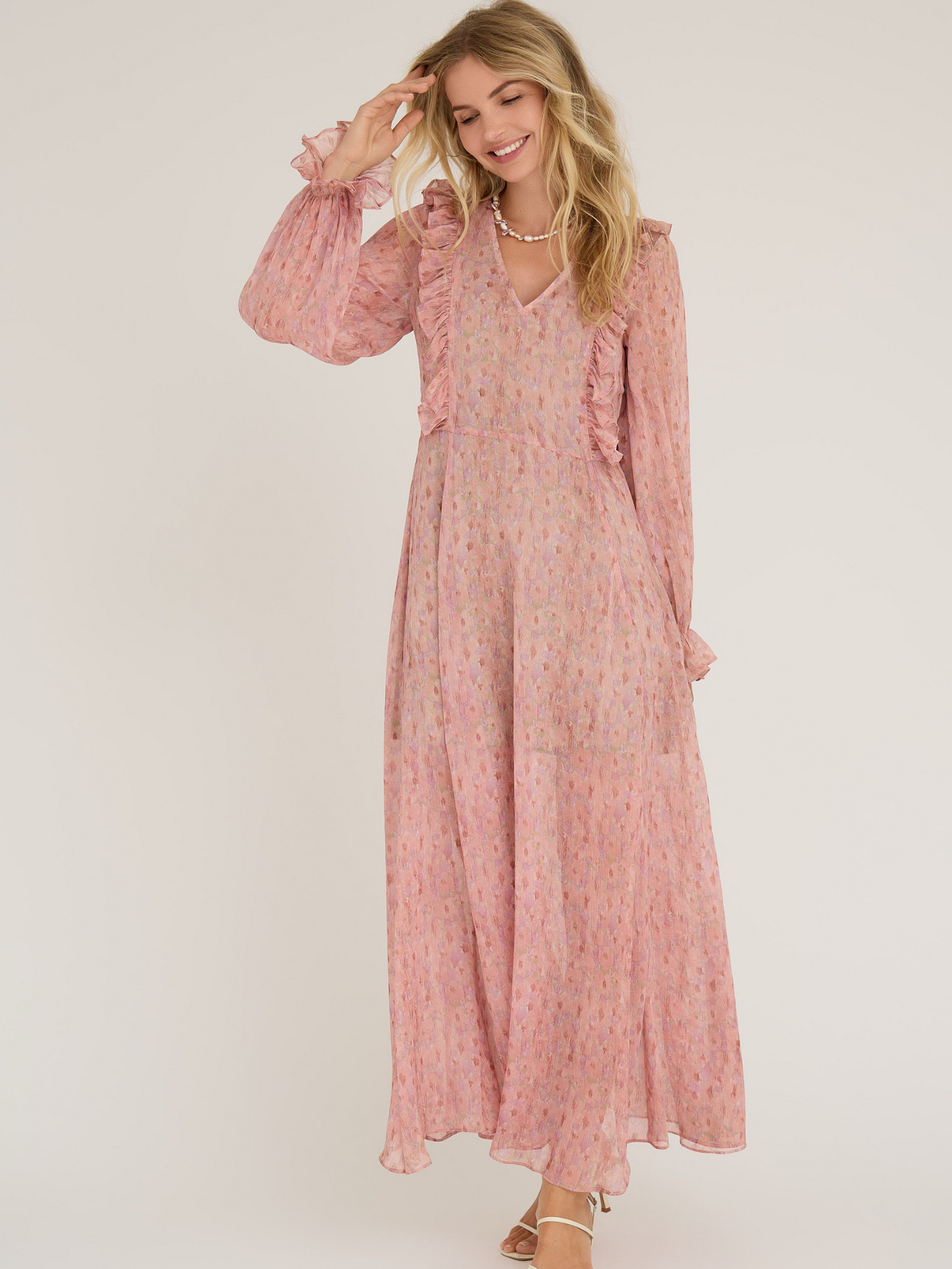 Flounce dress