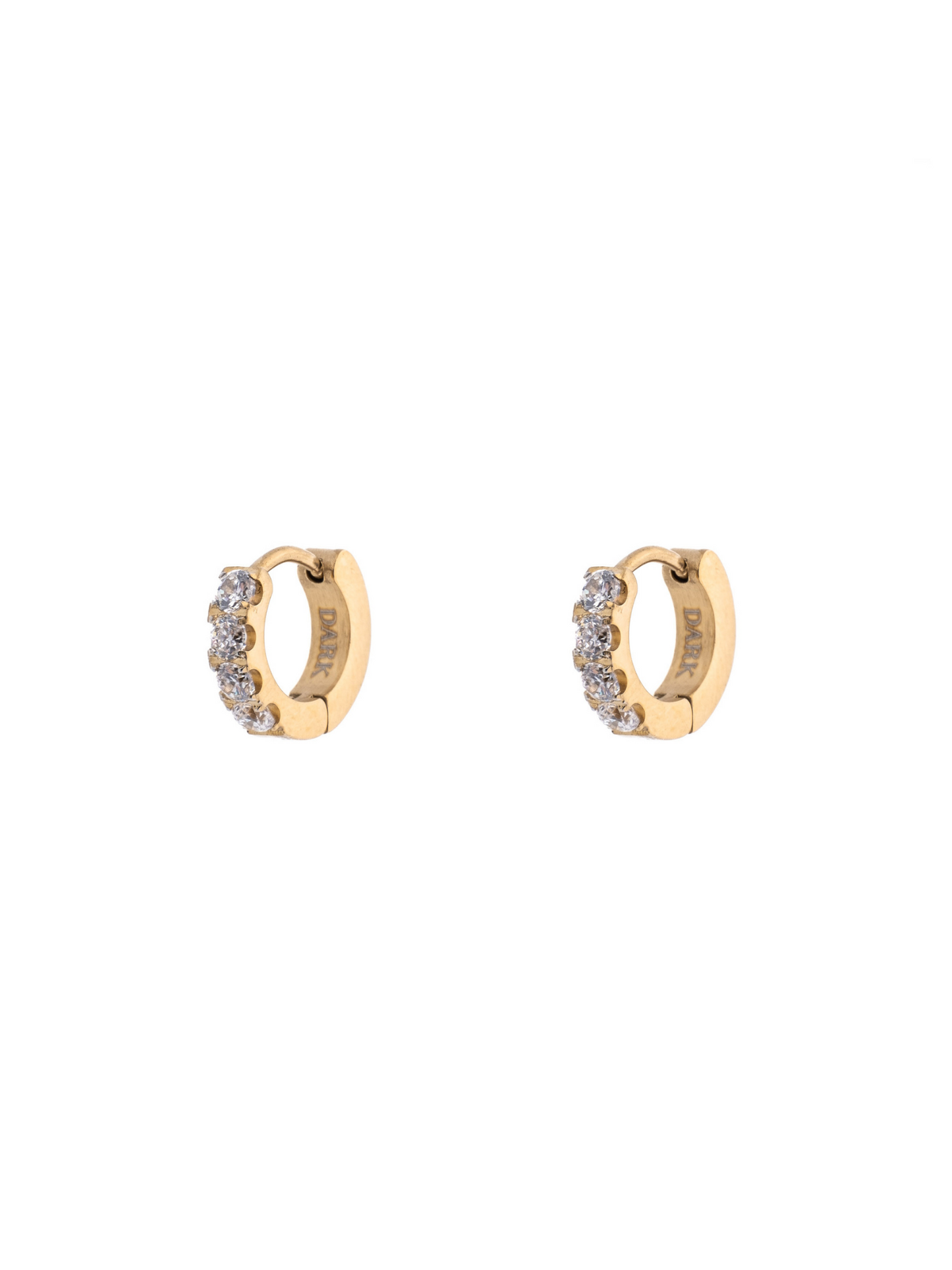 Crystal Hoops 12 mm