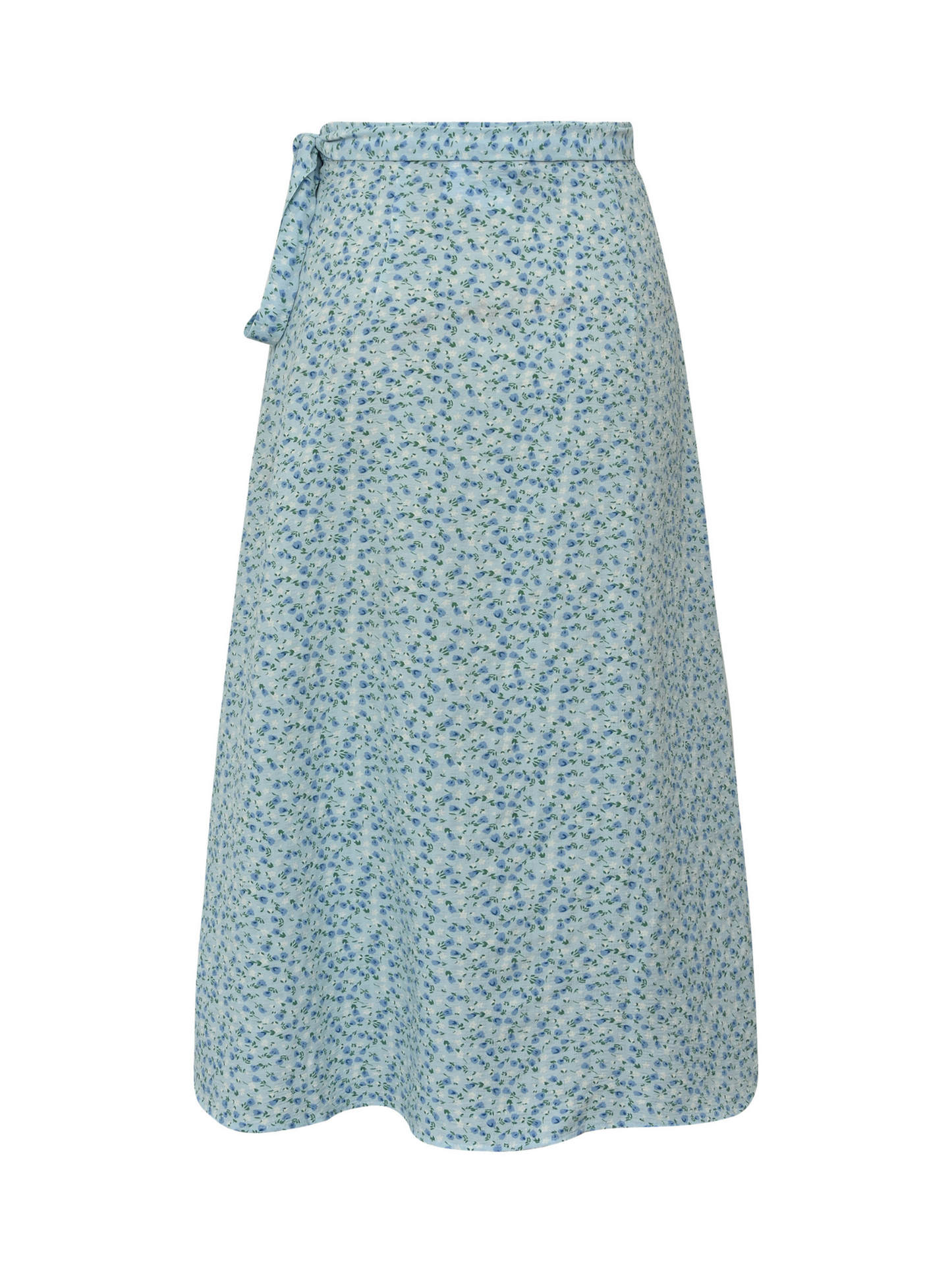 Peony wrap skirt