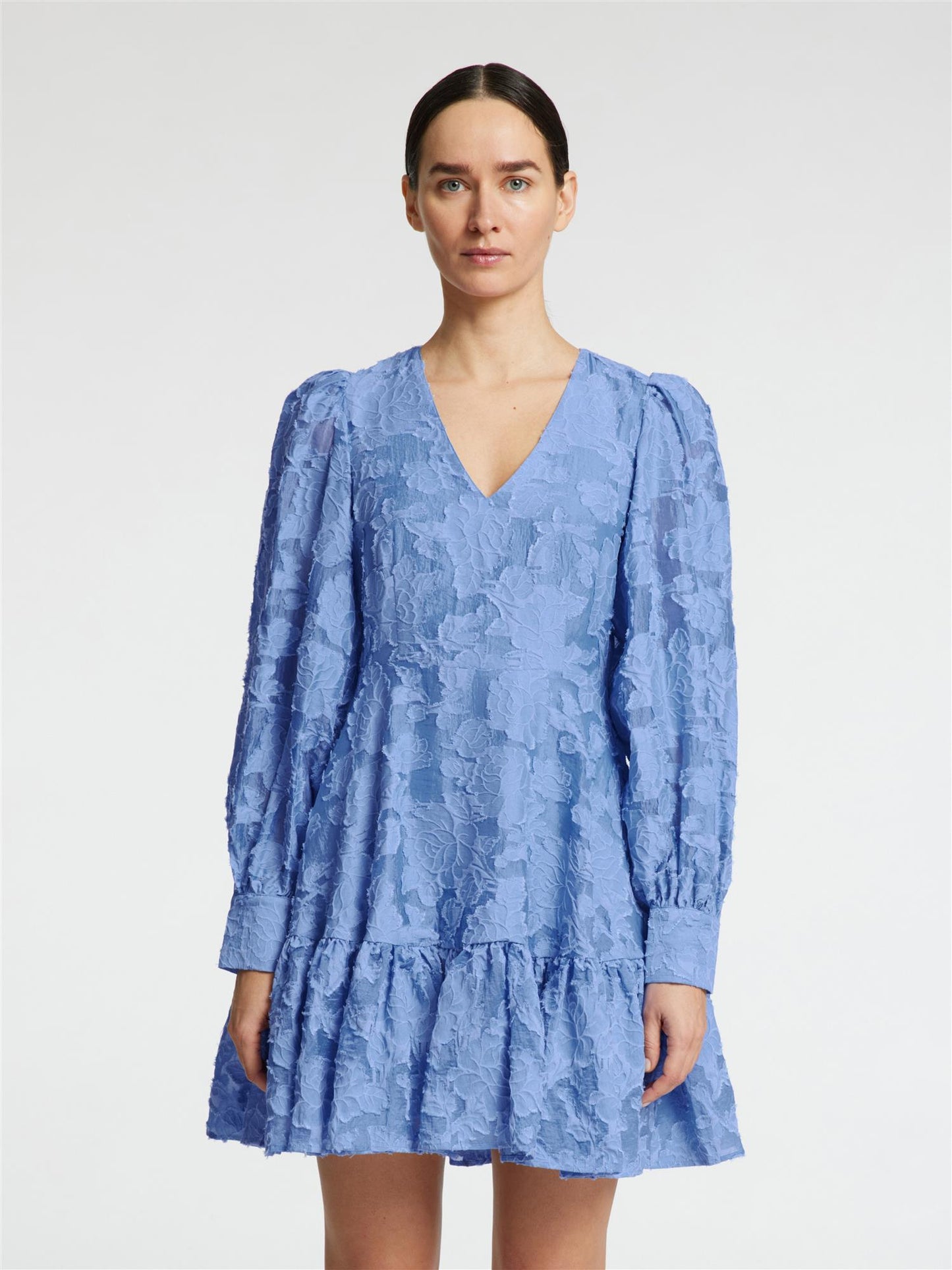 Callie-Sadie short V-neck dress