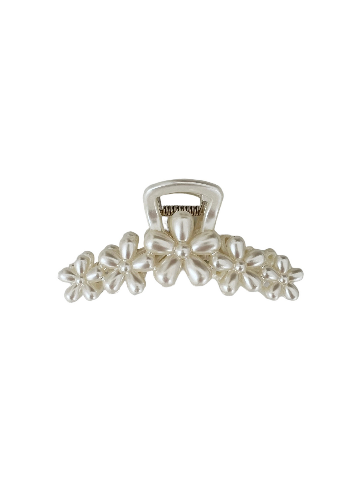 Pearl Hair Claw Floral