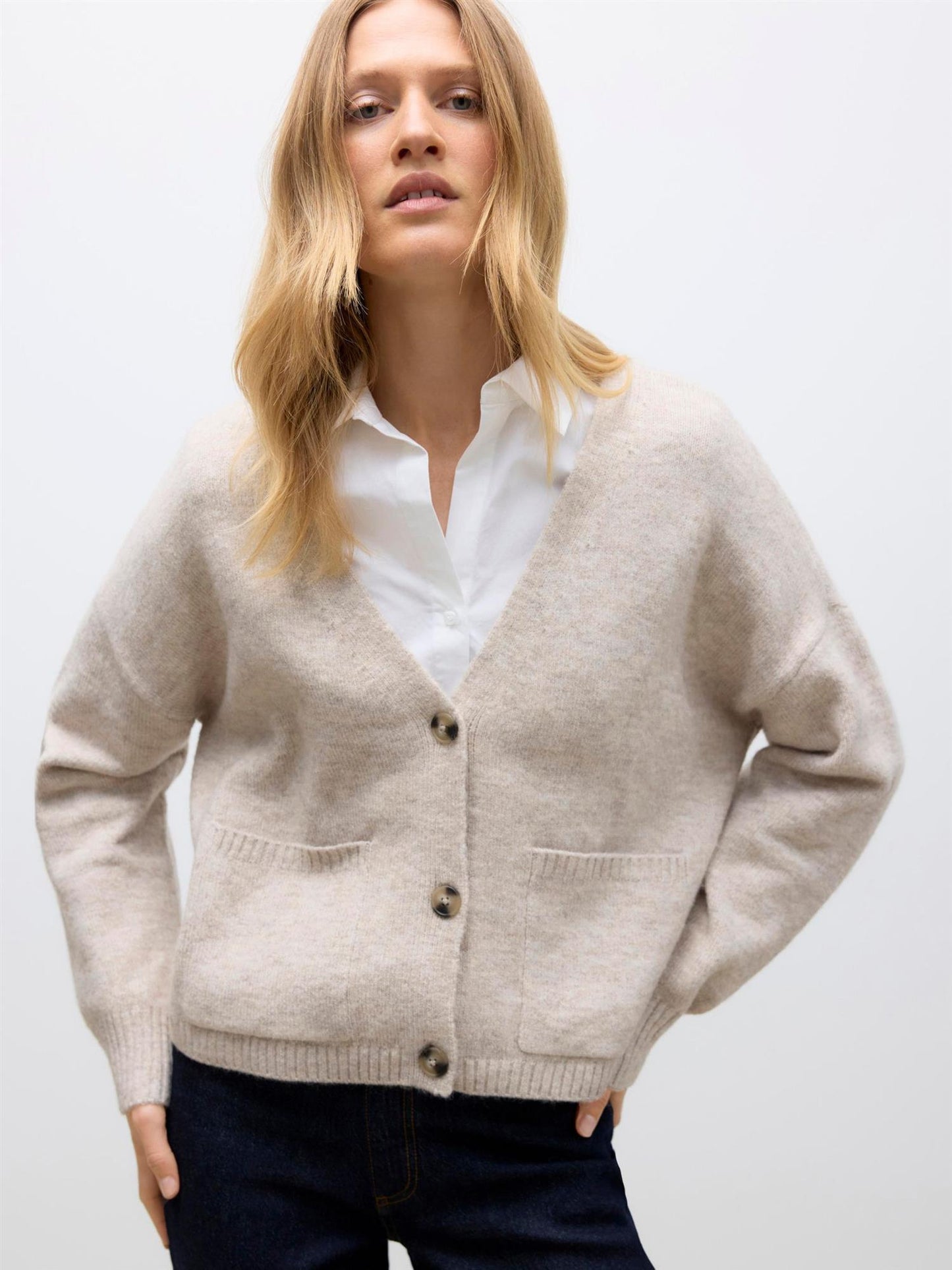 Gemma v-neck knit cardigan