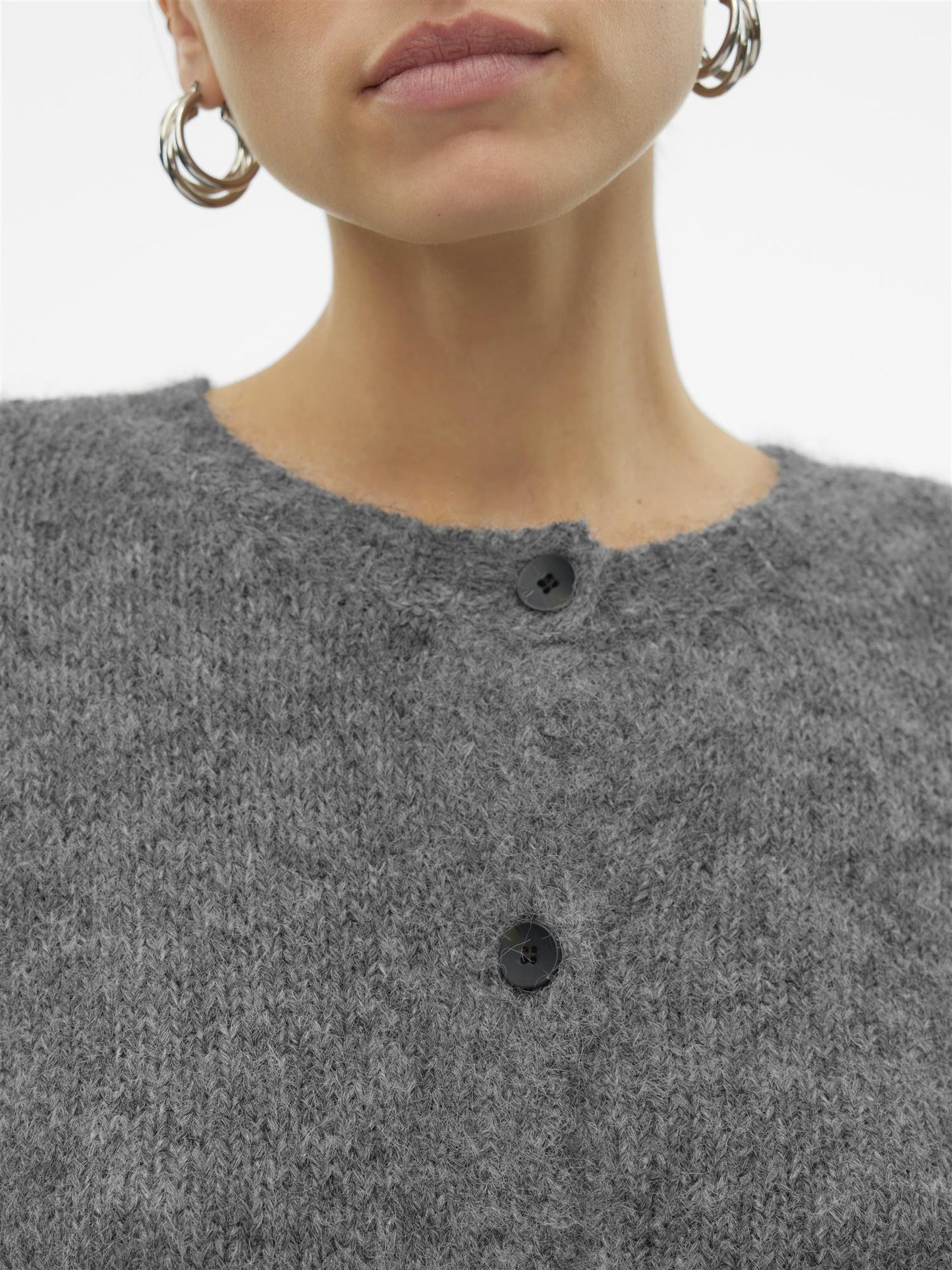 Novah o-neck button cardigan