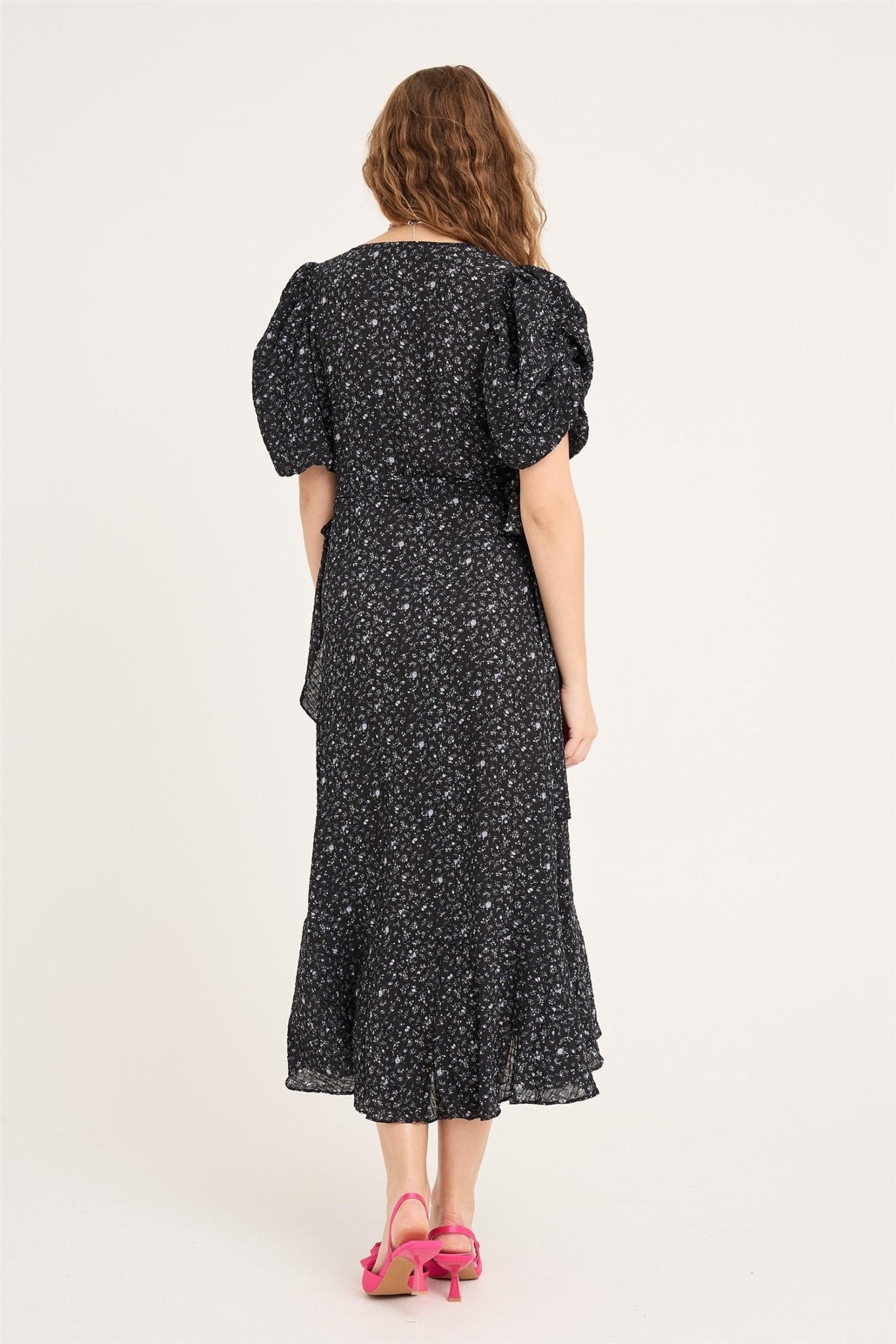 Sinda print dress - novalieshop