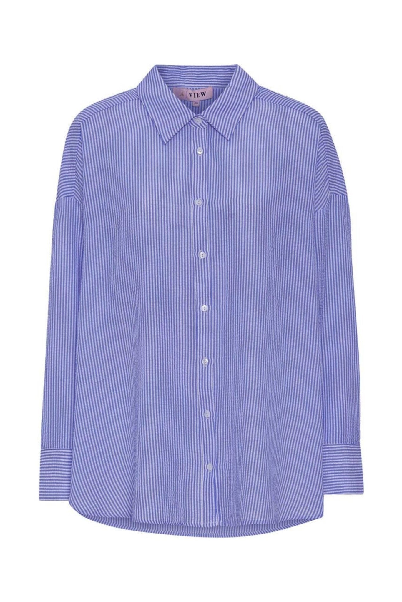 Sonja shirt - Navy/ white - novalieshop