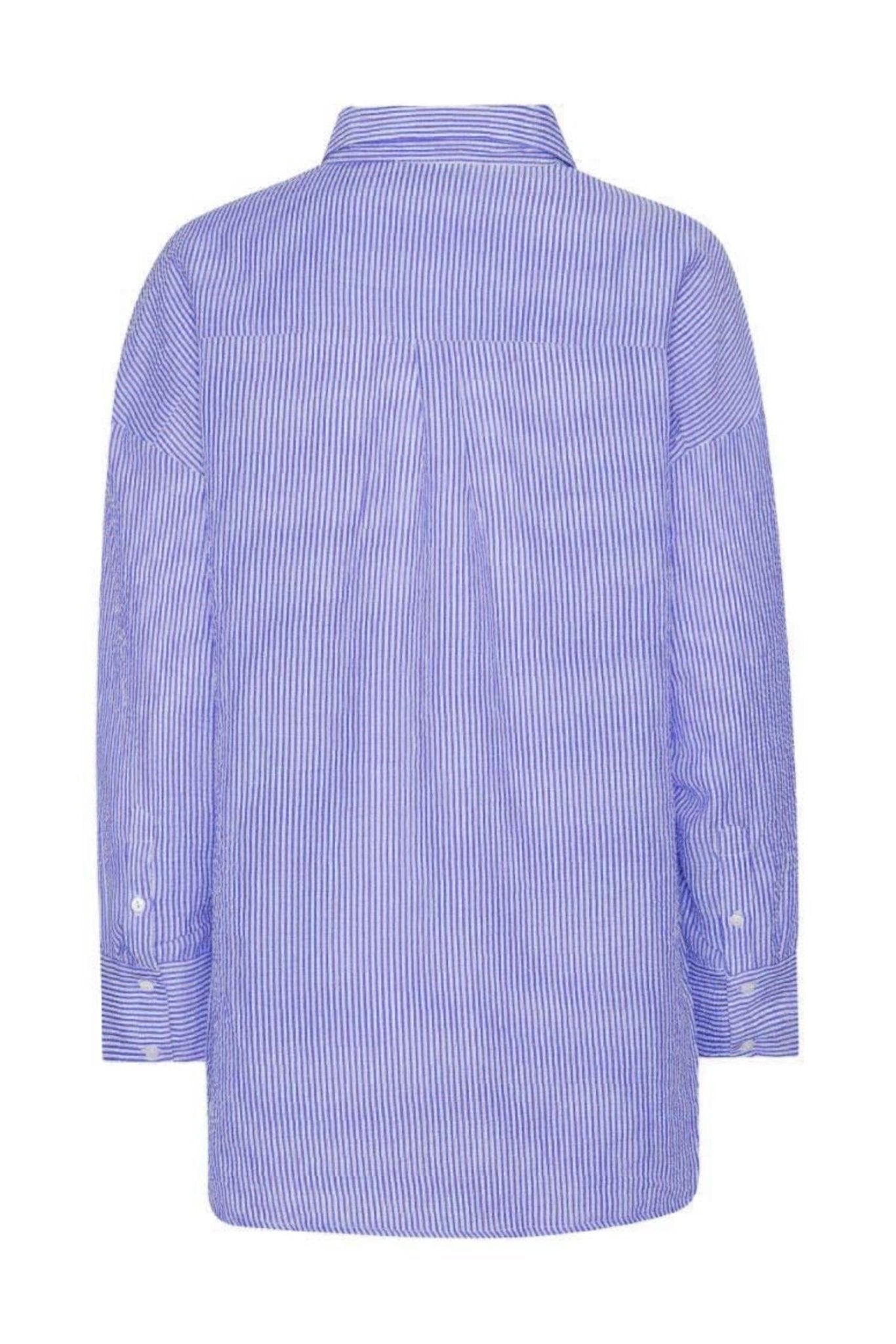 Sonja shirt - Navy/ white - novalieshop