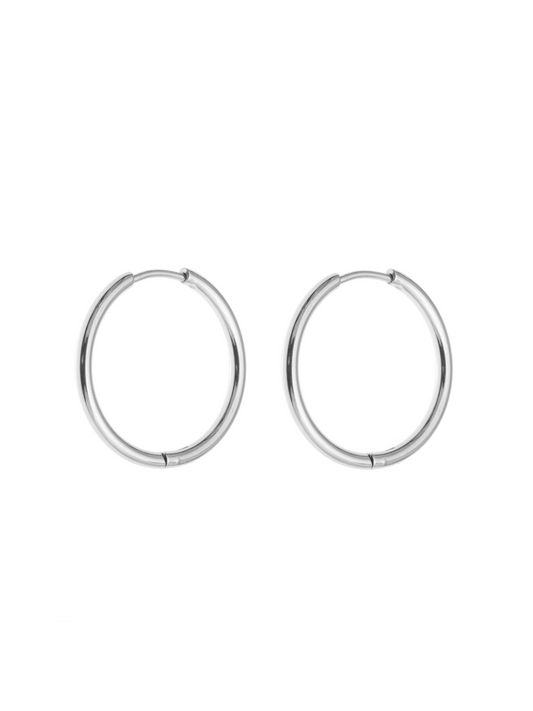 Medium hoop round