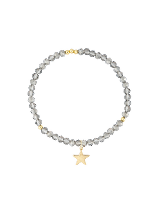 Crystal Bead Bracelet 4 mm