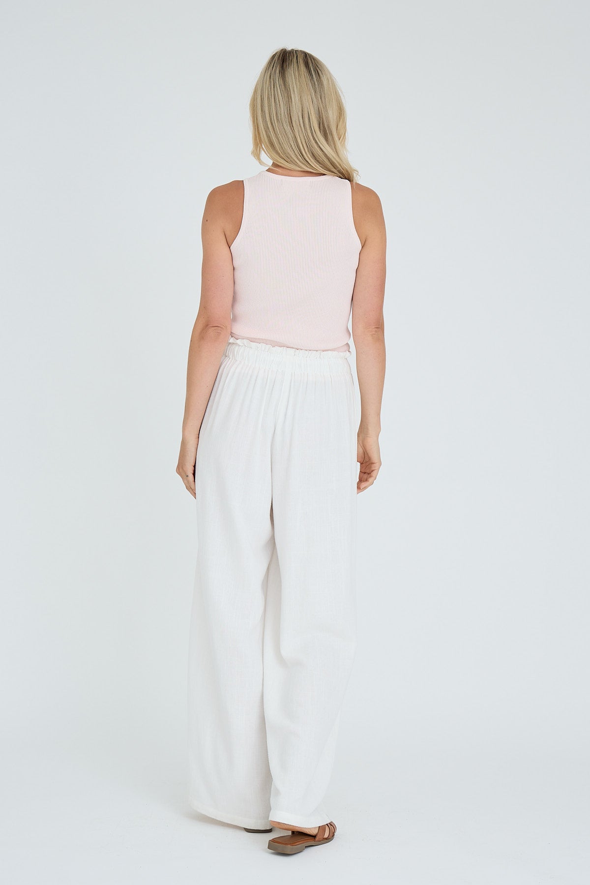 Rib knit tank top