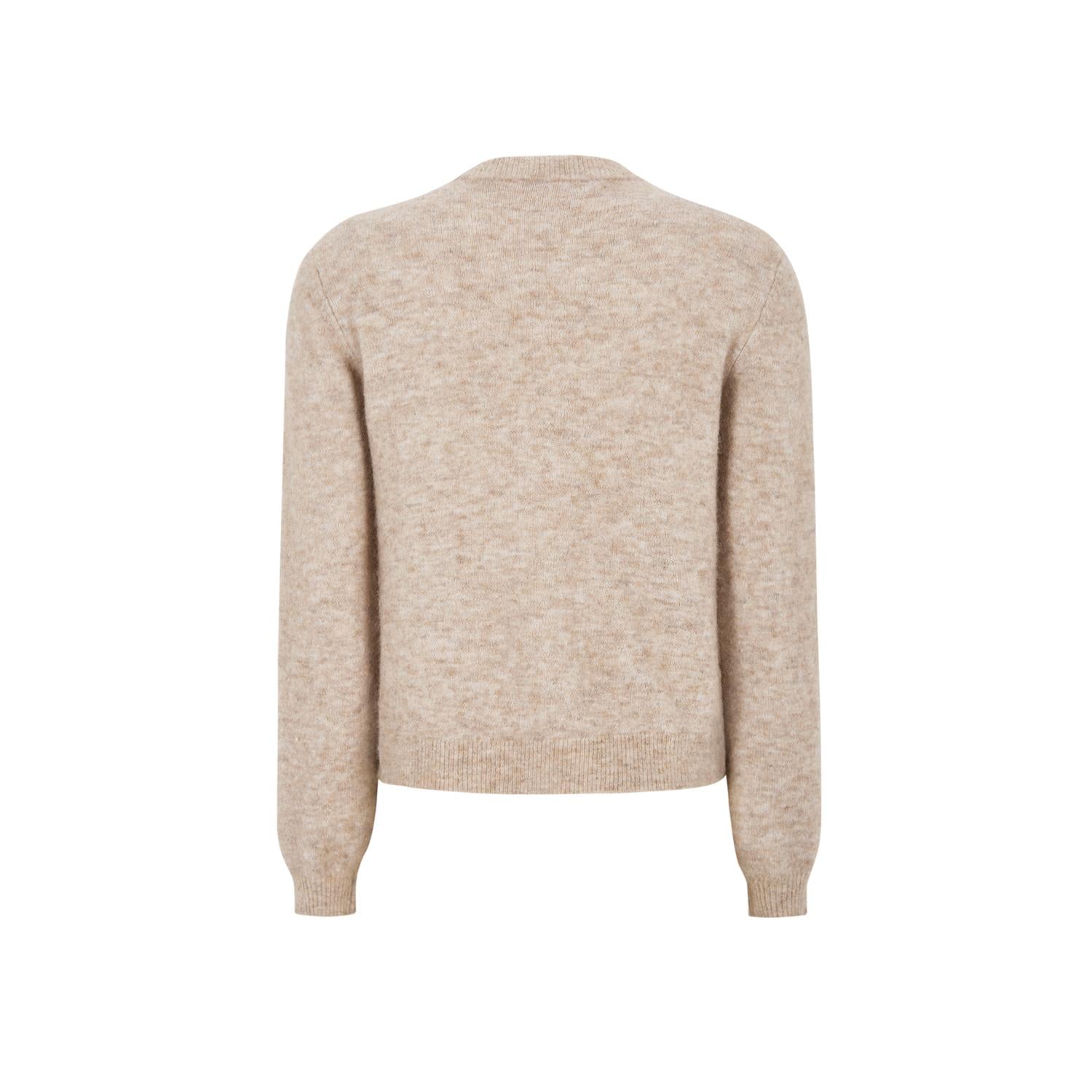 Allison O-neck knit cardigan
