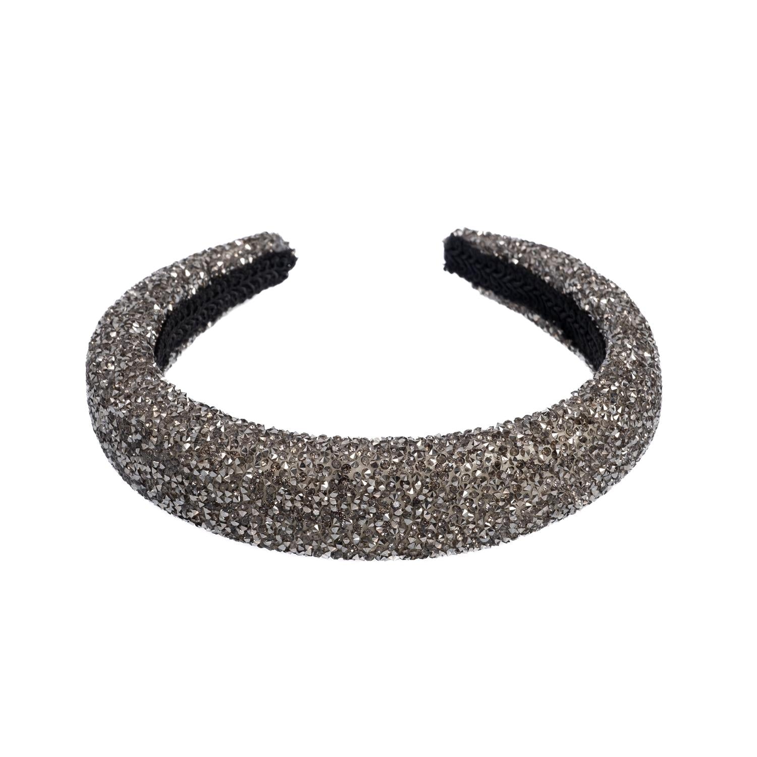 Crystal hairband broad