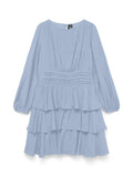 Lise boatneck short dress