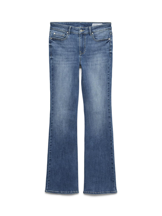 Flash flared pocket jeans