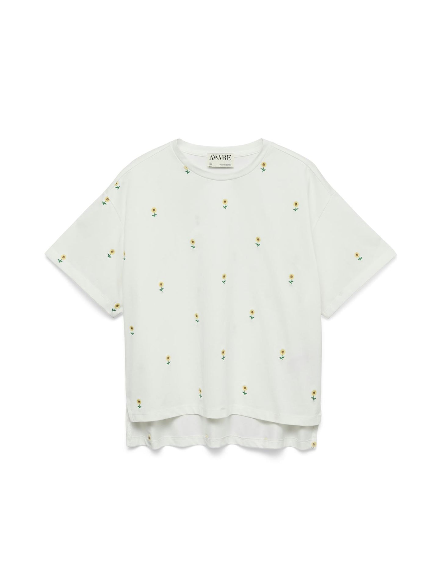 Zora o-neck embroidery t-shirt