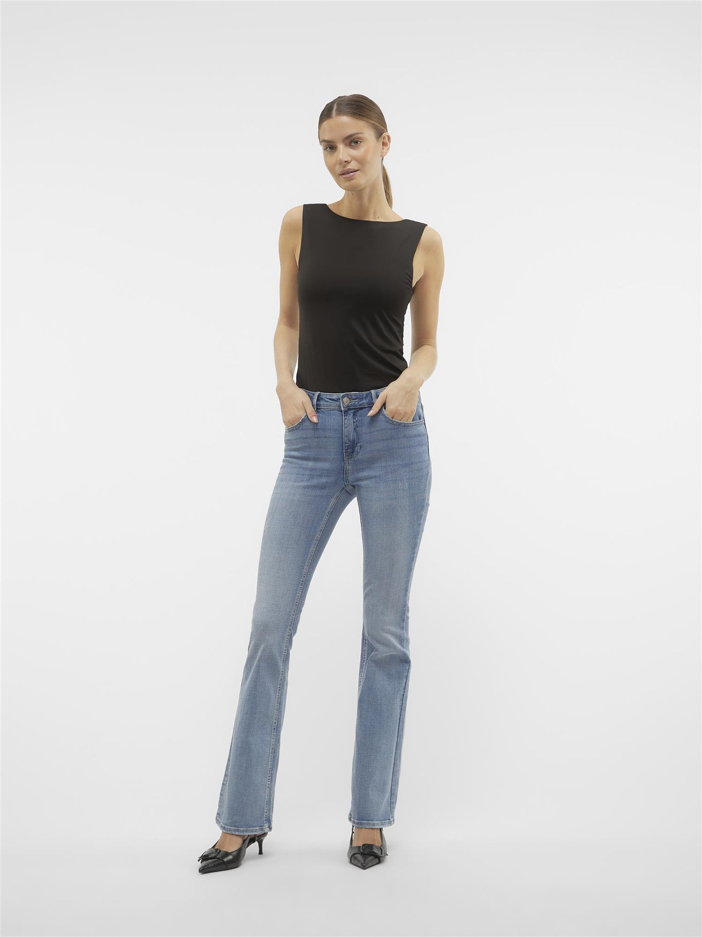 Flash flard jeans
