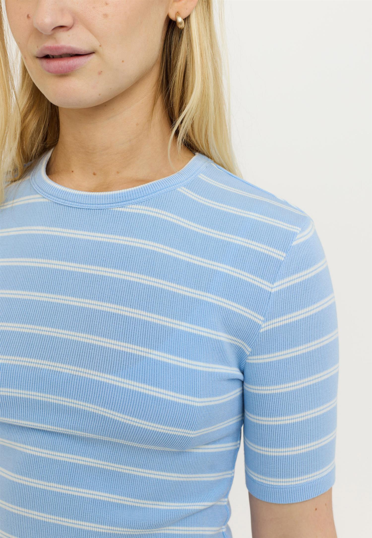 Fenja stripe ss top