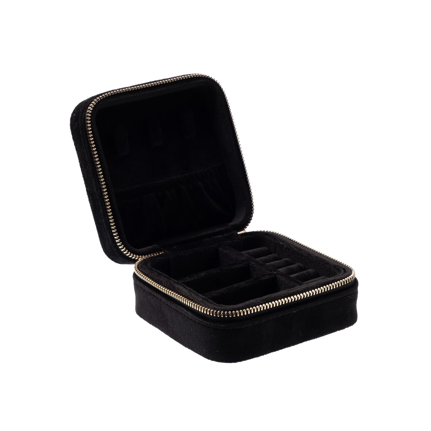 Velvet jewellery box mini