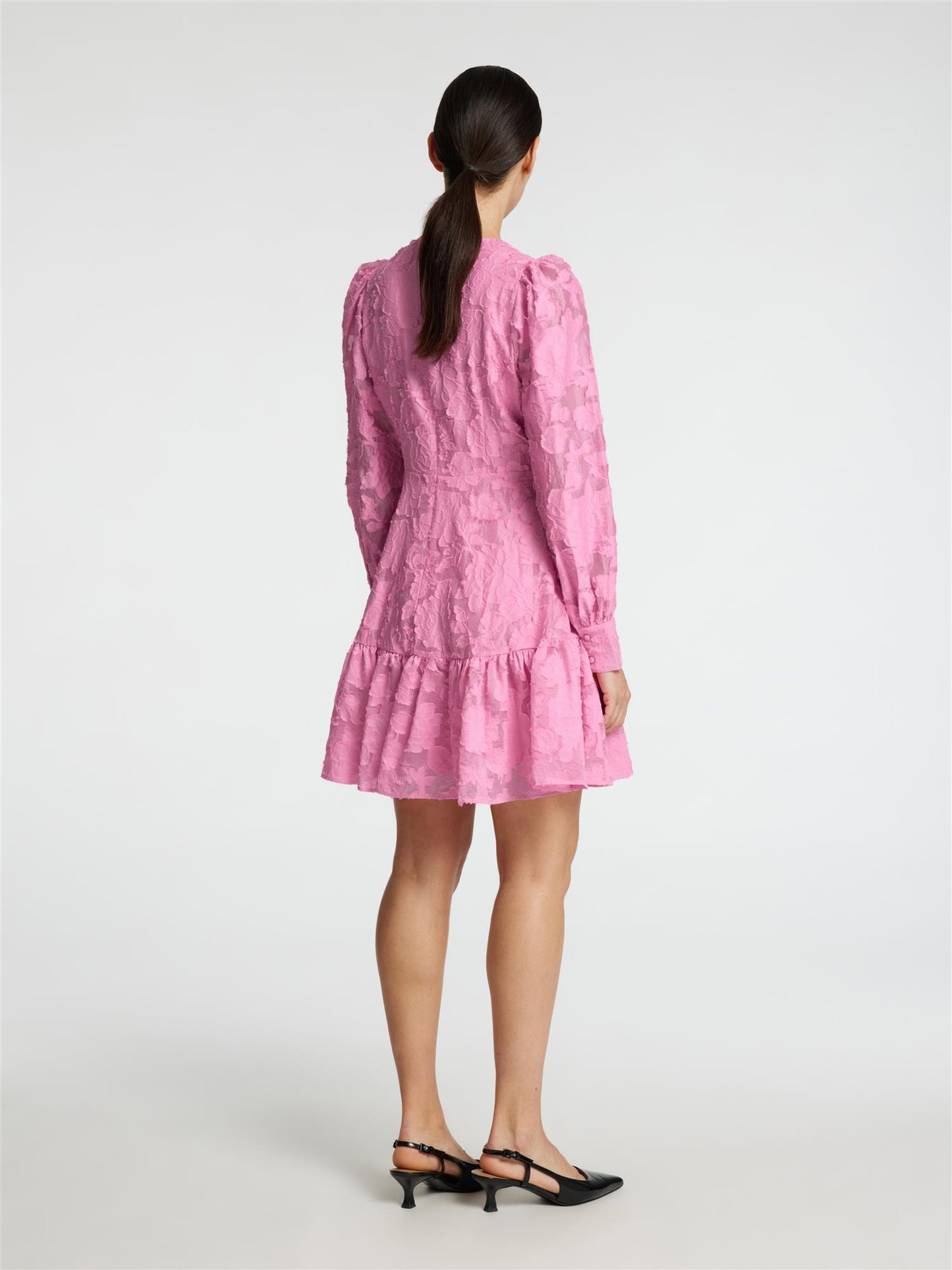 Callie-Sadie short V-neck dress