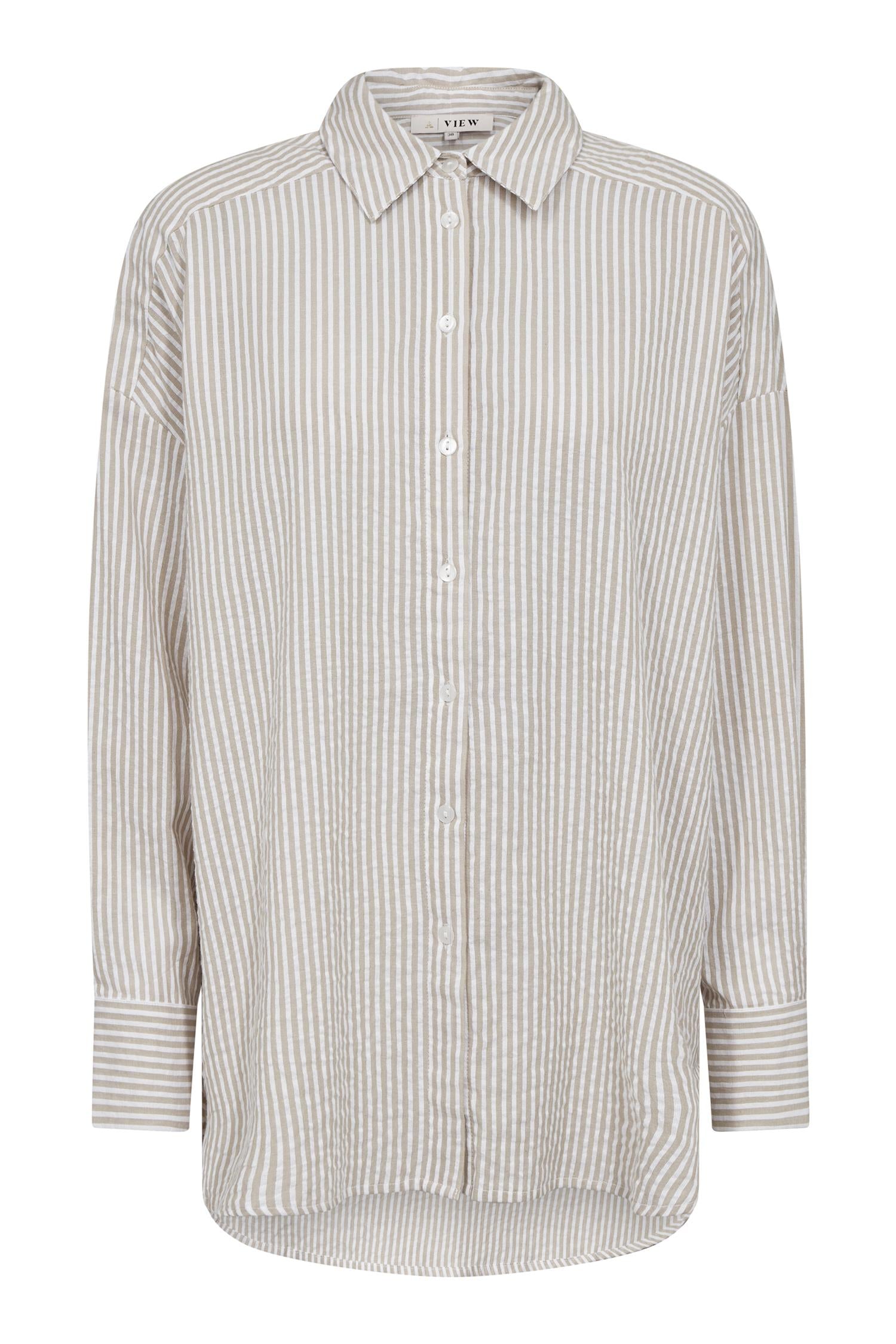 Sonja new shirt - Sand/ White
