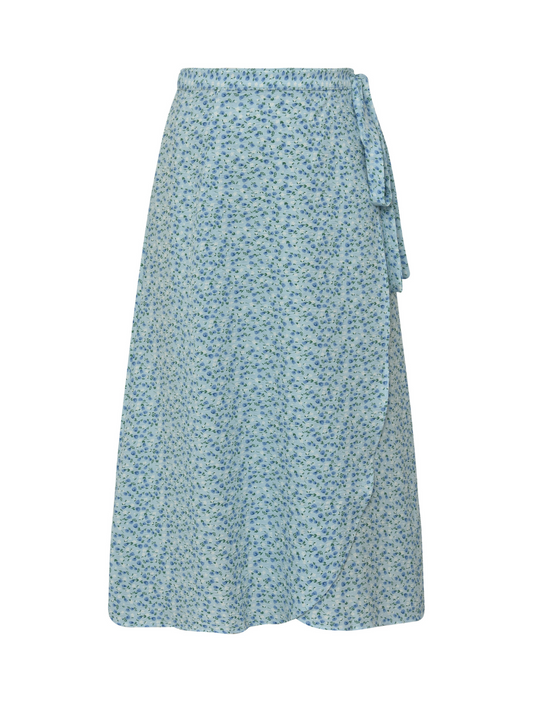 Peony wrap skirt