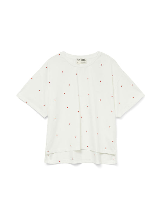 Zora o-neck embroidery t-shirt
