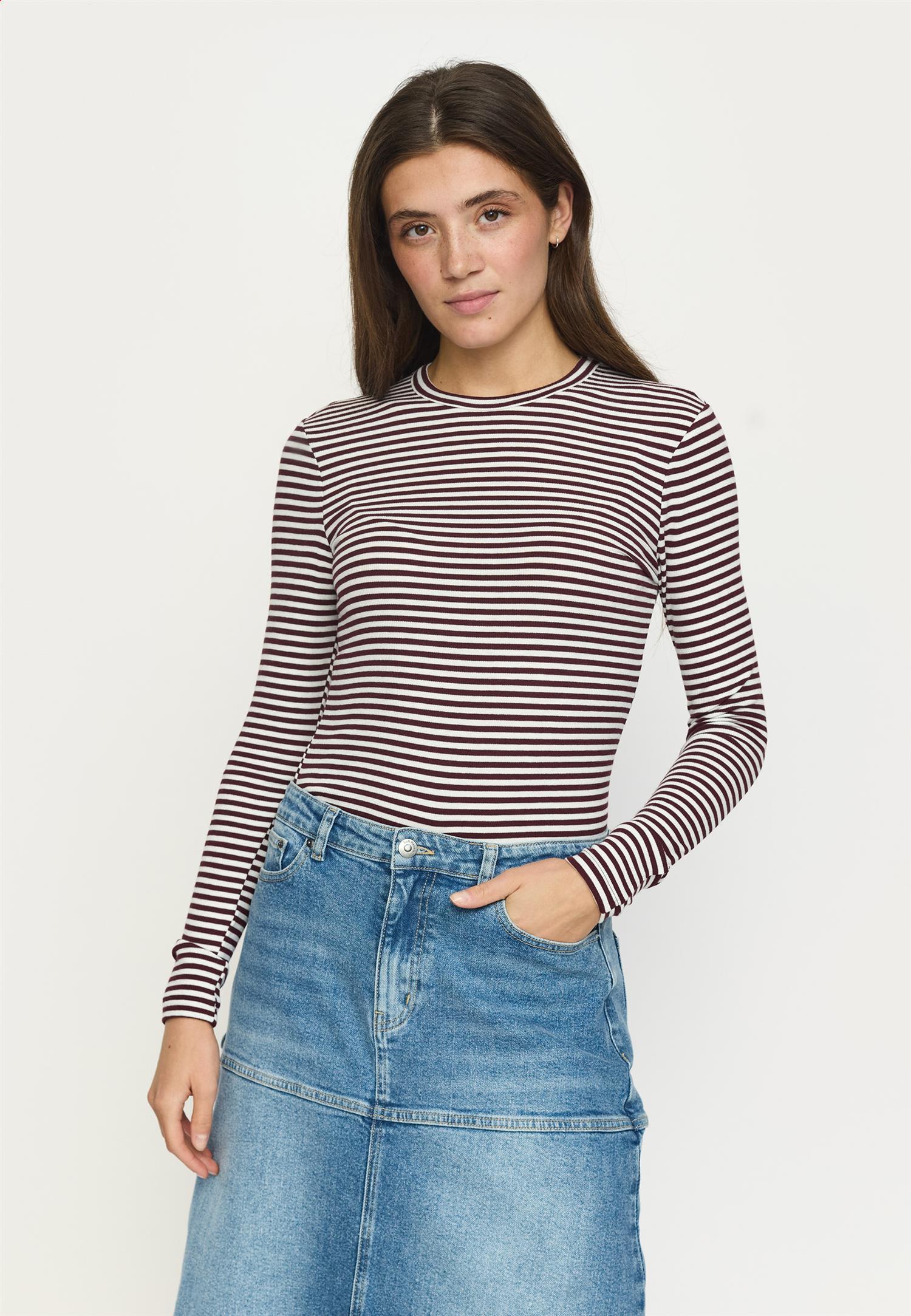 Fenja stripe o-neck top