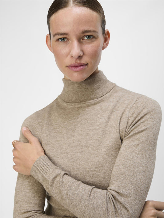 Thess rollneck knit pullover