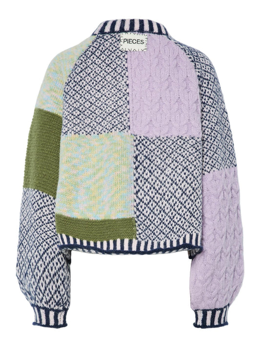 Remix highneck knit