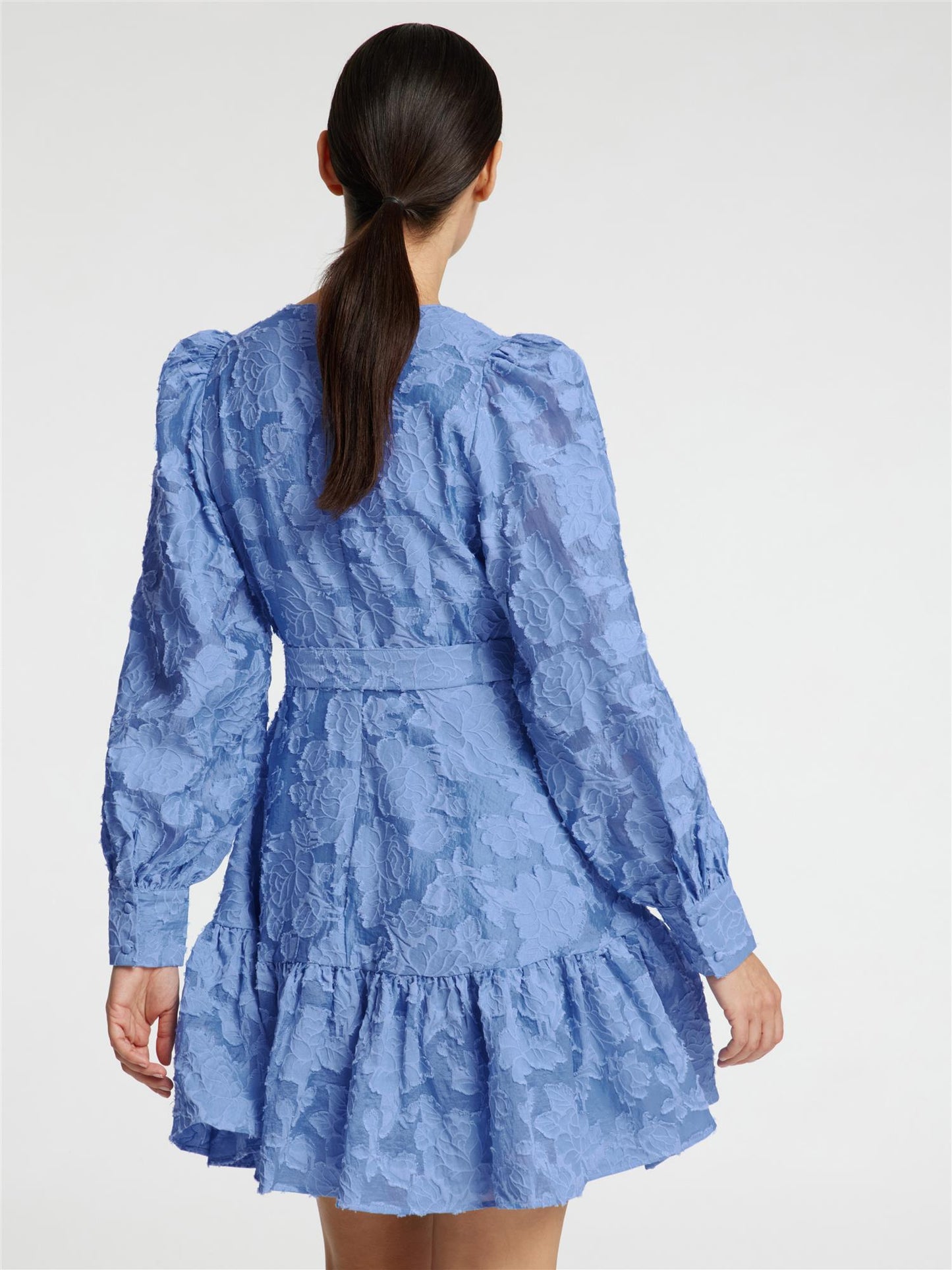 Callie-Sadie short V-neck dress
