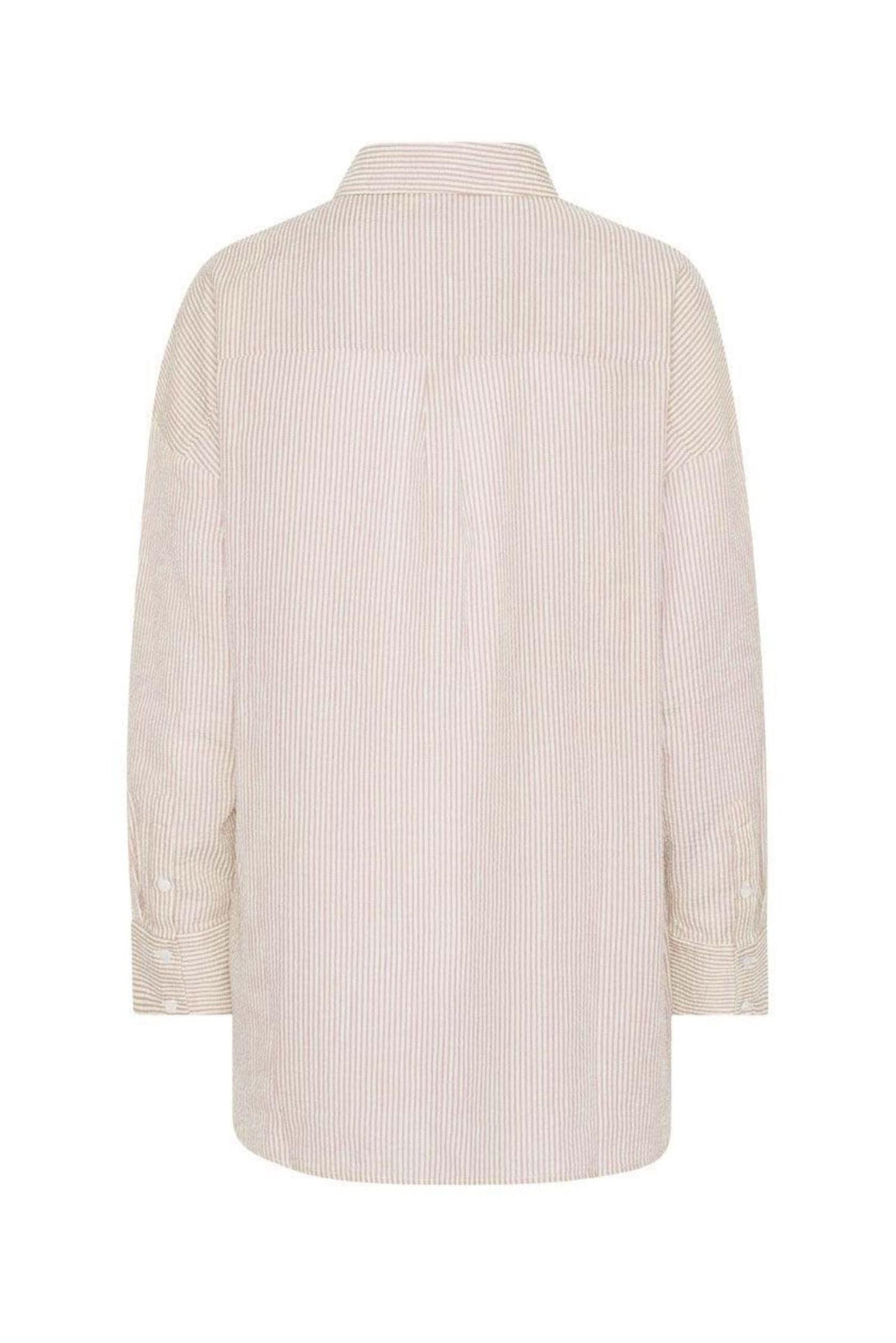 Sonja shirt - Sand/ white