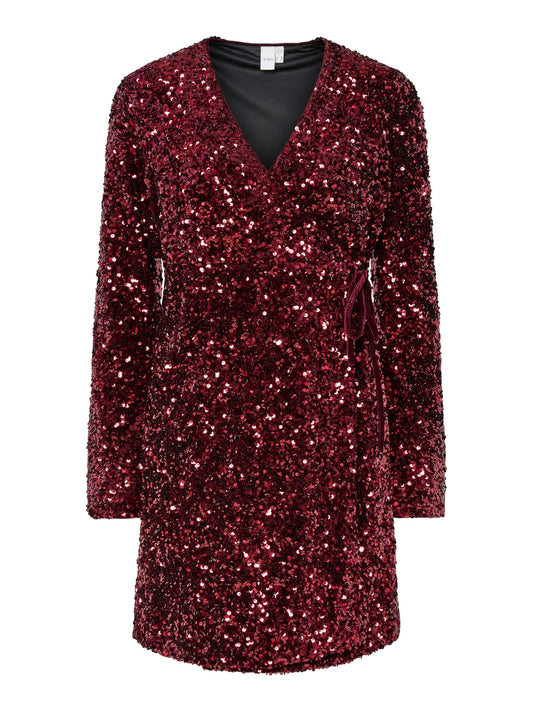 Elle wrap dress