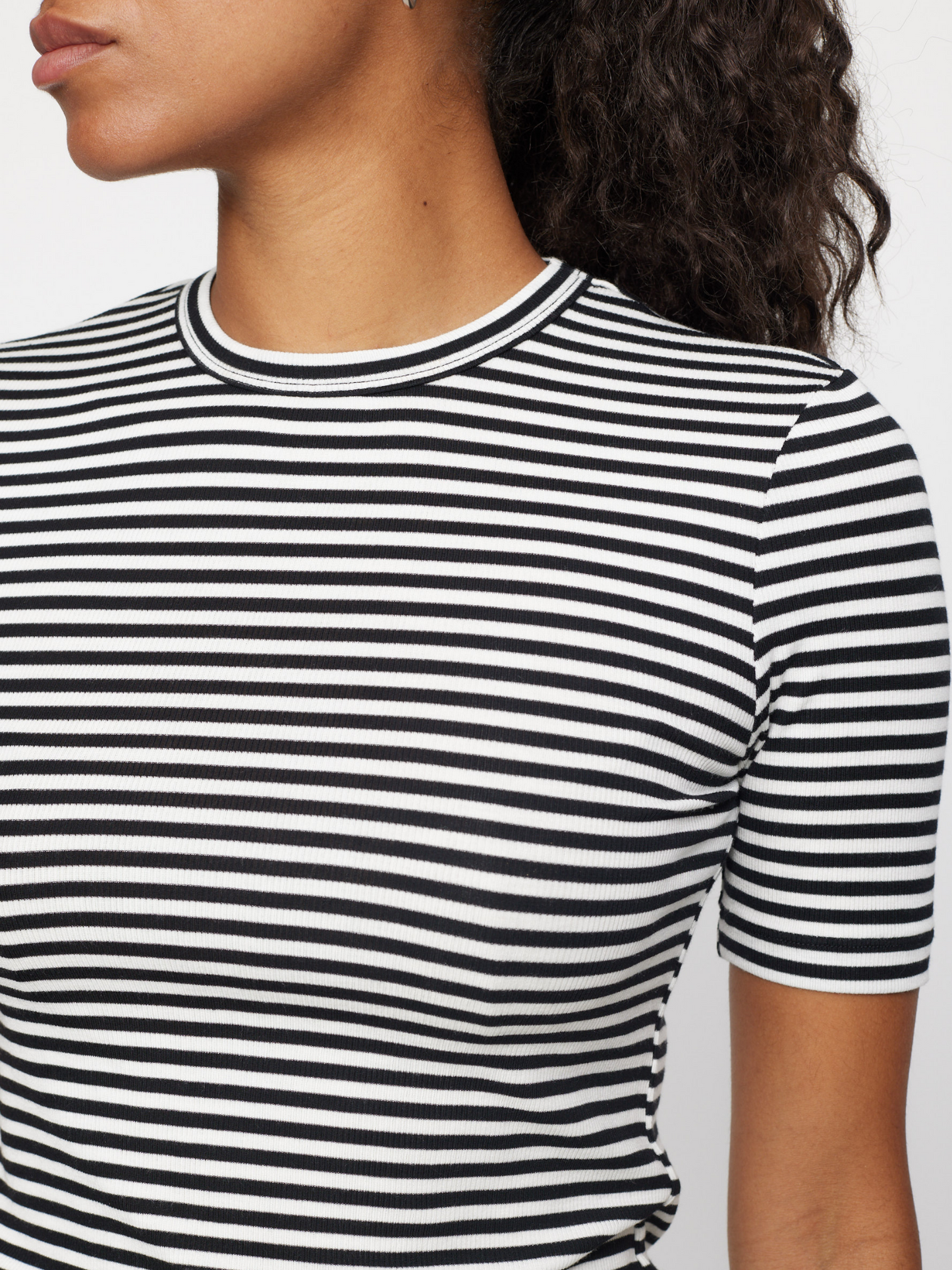 Fenja stripe ss top