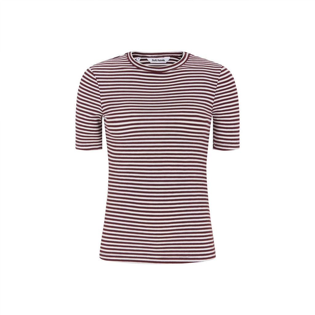 Fenja stripe ss top