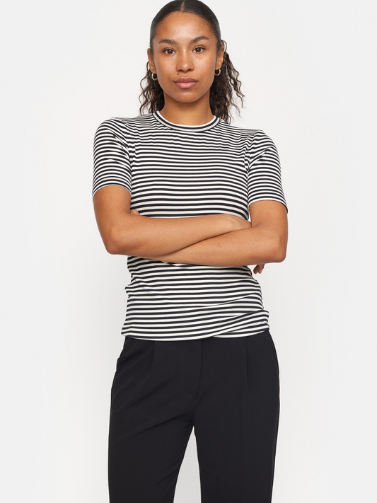 Fenja stripe ss top