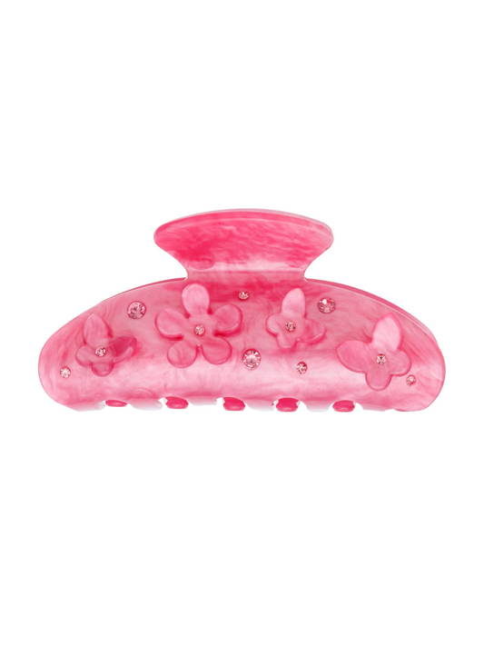 Flower & Butterfly Hair Claw