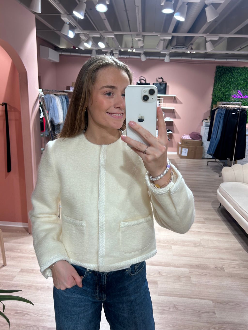 Carri wool blend jacket