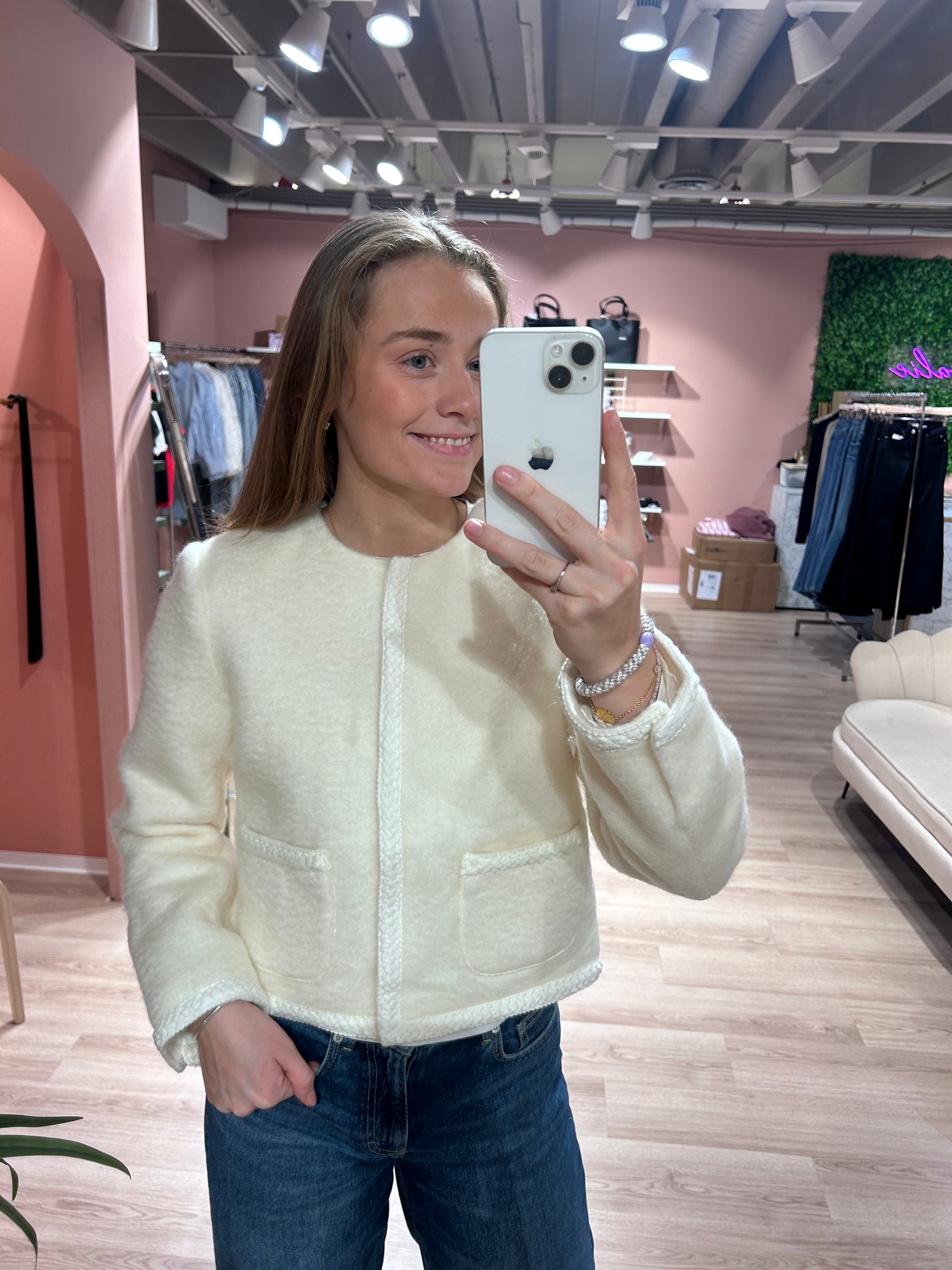 Carri wool blend jacket