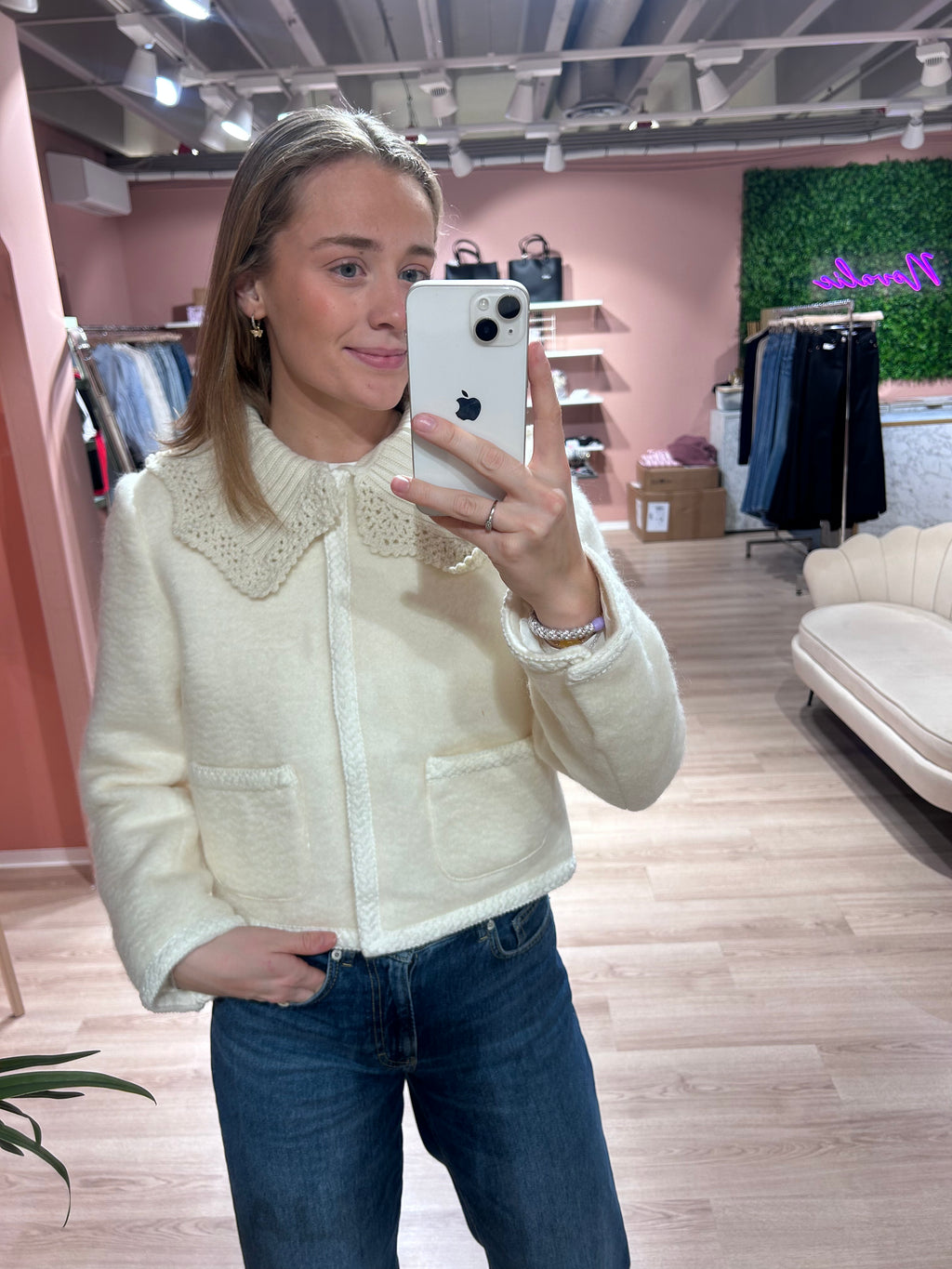 Carri wool blend jacket