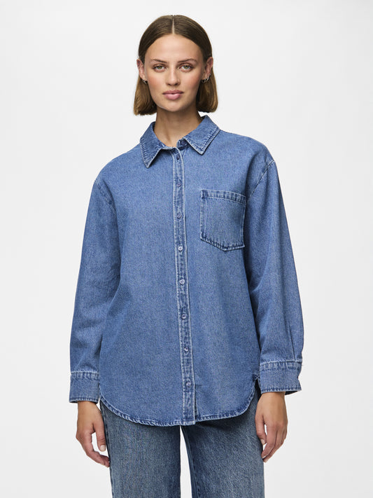 Maisie denim shirt
