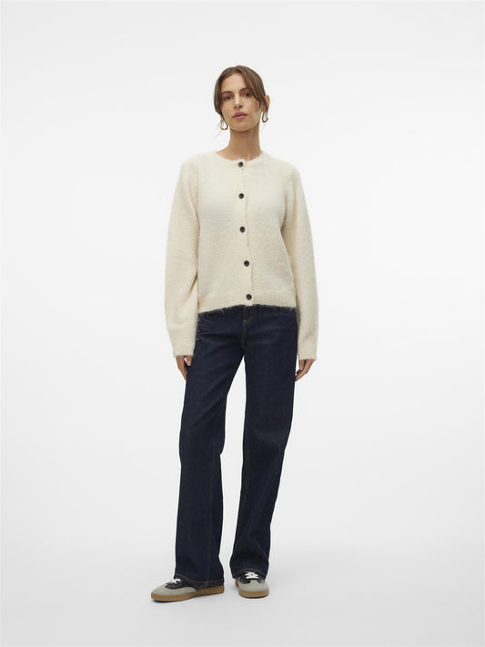 Novah o-neck button cardigan