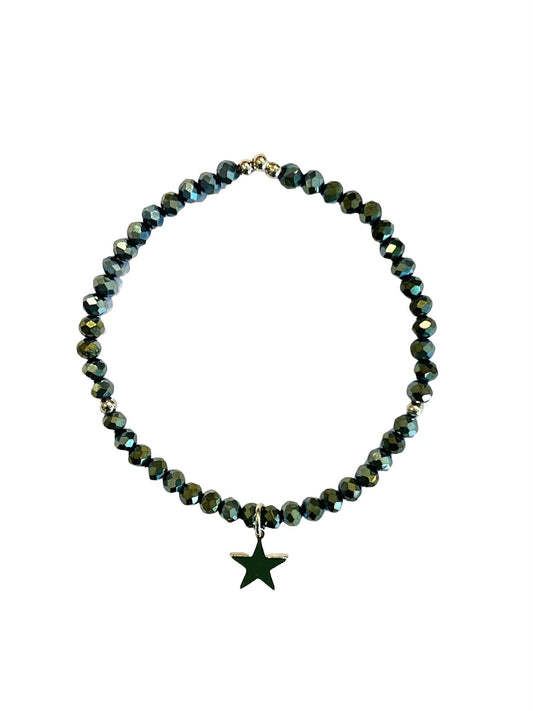 Crystal Bead Bracelet 4 mm
