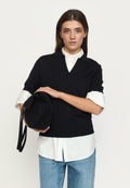 Parker polo v-neck knit